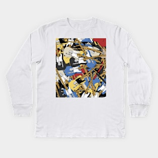 Pick Up Sticks Kids Long Sleeve T-Shirt